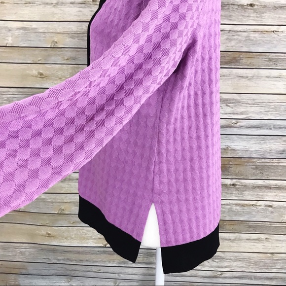 Exclusively Misook Button Front Cardigan Jacket - Picture 5 of 8